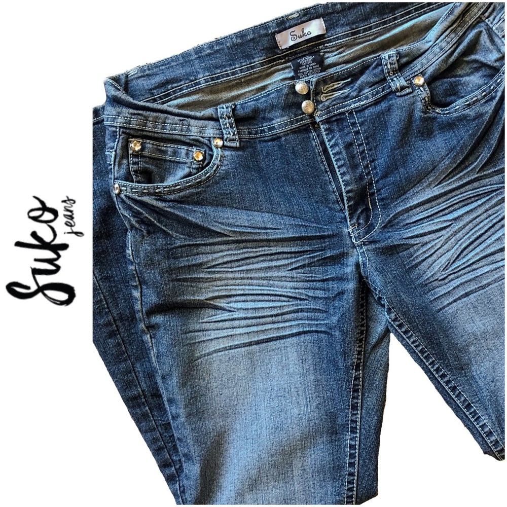 Suko Boot Cut Stretch Denim Jeans